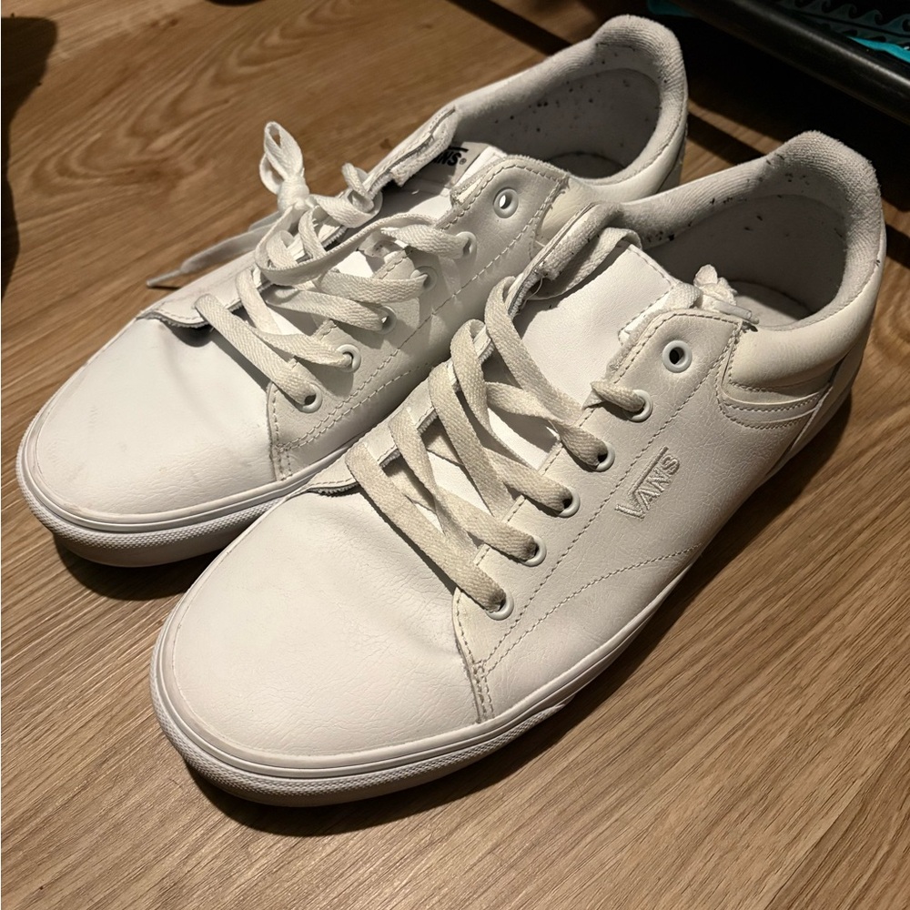 Vans All-White Sneakers